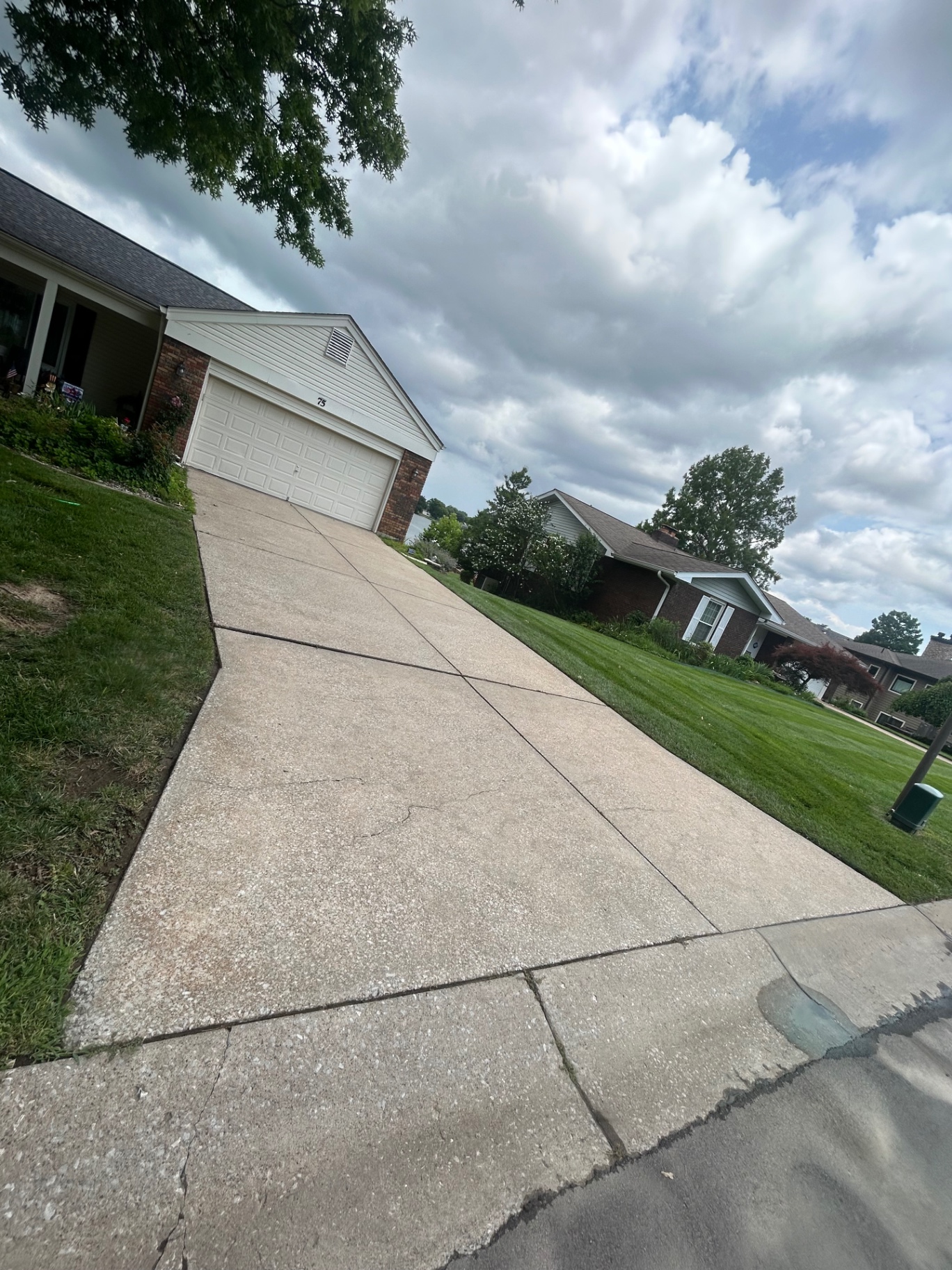 Driveway & Sidewalk Cleaning