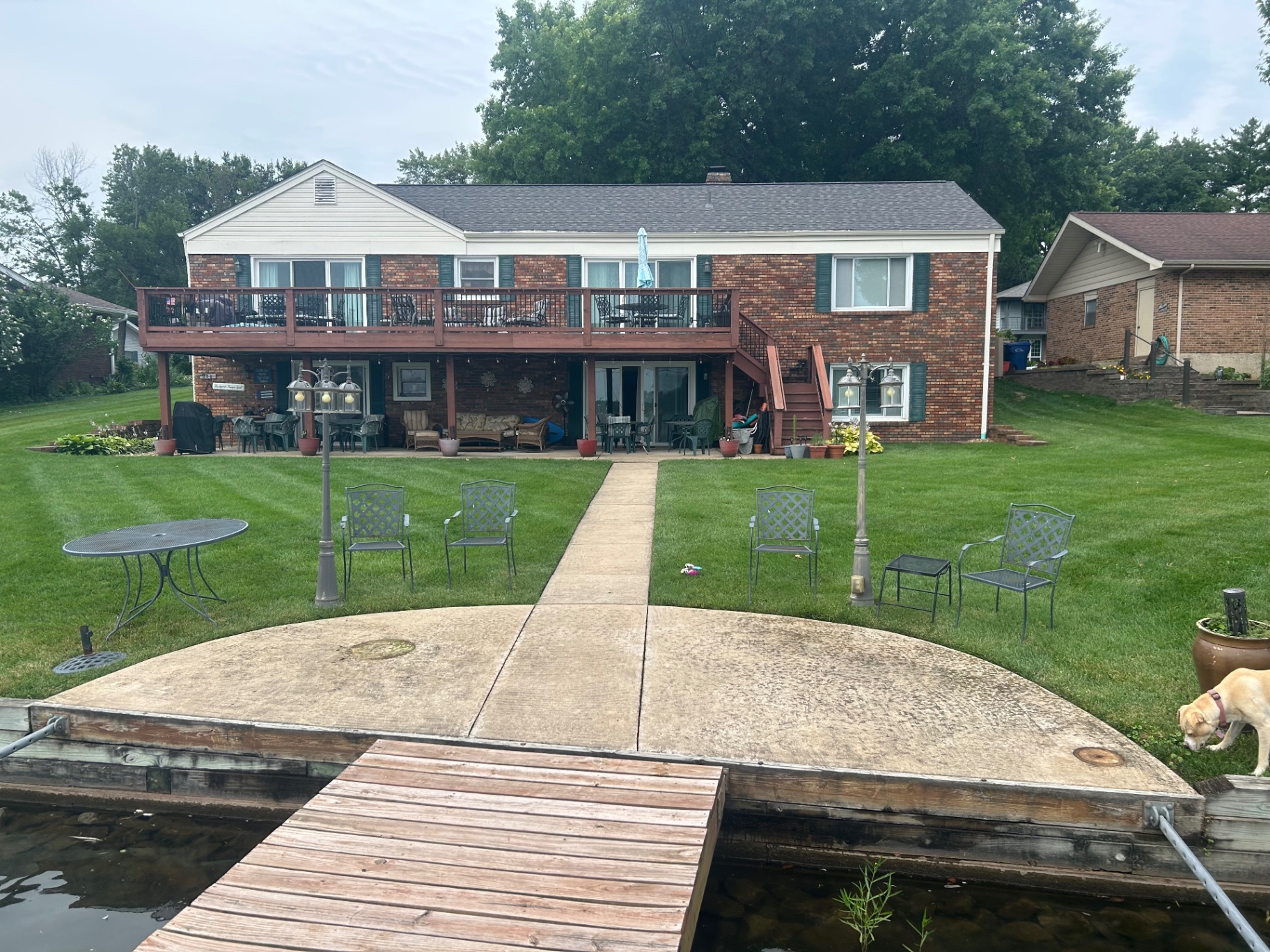 Full Backyard Refresh — before cleaning